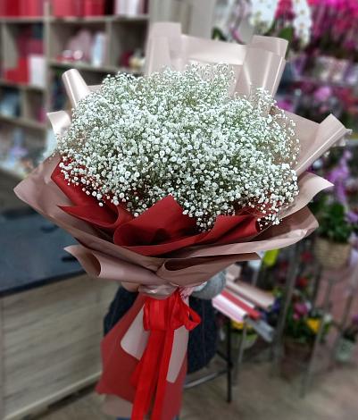 Букет цветов из: Гипсофила в Сергаче