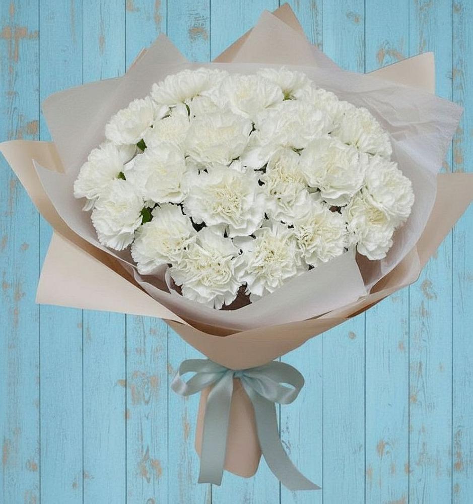 Букет цветов из: Гвоздики в Сергаче