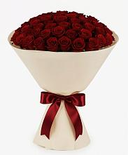Букет 101 Бордовая роза Блэк Бакарра в Сергаче