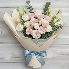 Букет цветов из:  Лизиантусы в Сергаче