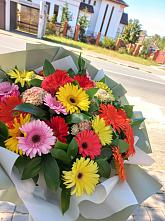 Букет цветов из:  Герберы #REPLACE_PRED# Сергаче