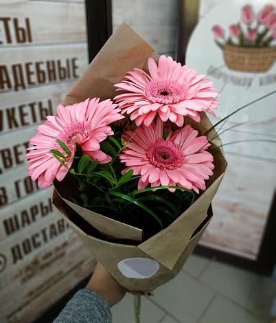 Букет цветов из: Герберы в Сергаче