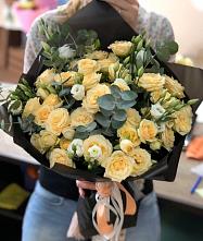 Букет цветов из:  Розы и Лизиантусы #REPLACE_PRED# Сергаче