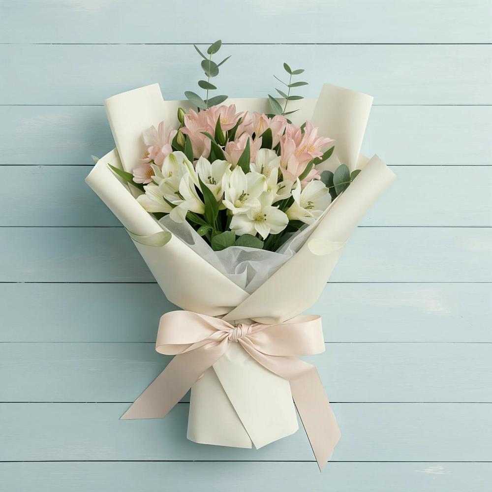 Букет цветов из: Альстромерии в Сергаче